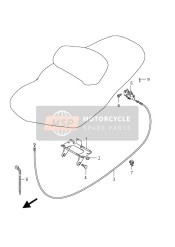 Staffa di supporto del sedile (AN650A E24)